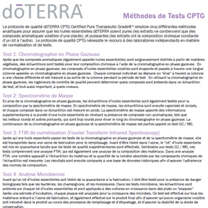 Methode de test CPTG
